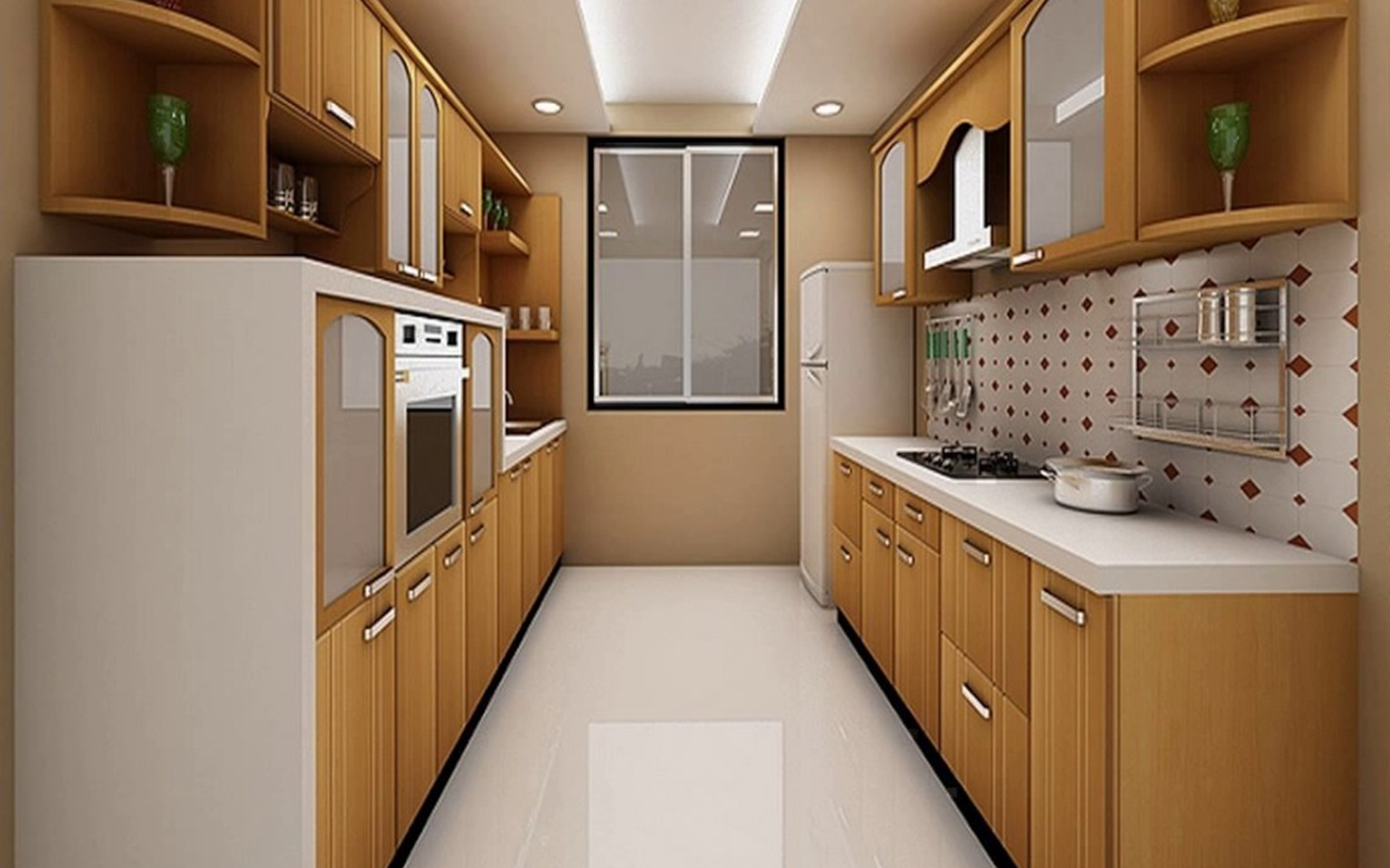Parallel modular kitchen design
                                  