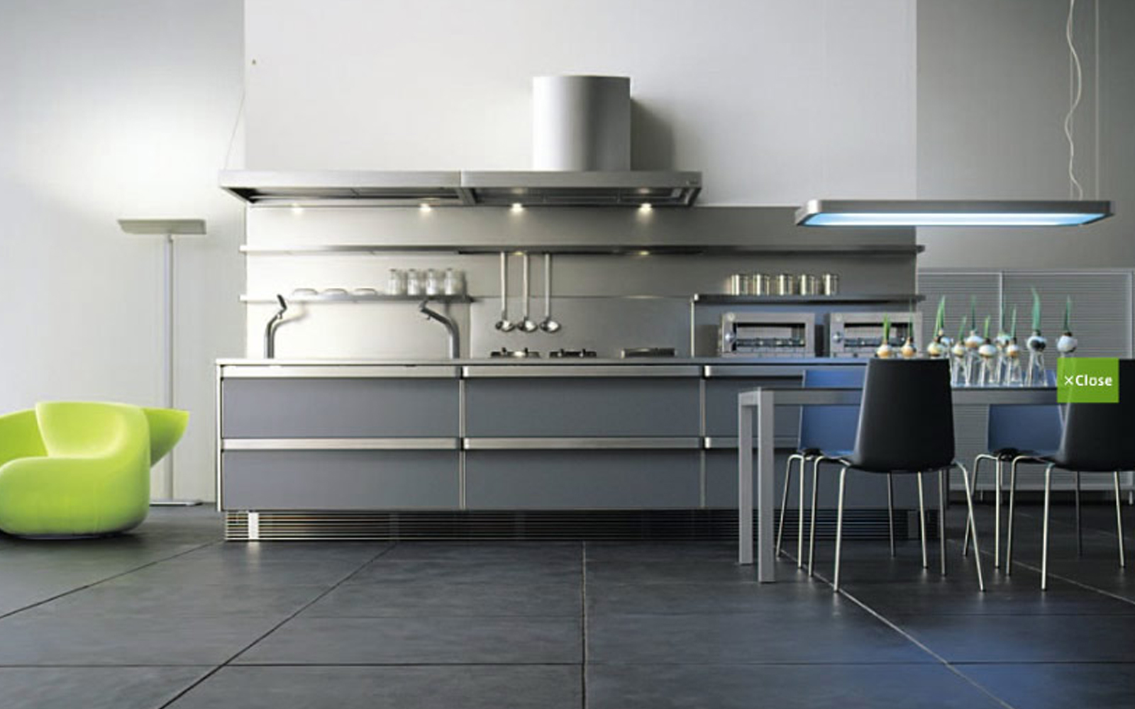 Stainless steal modular kitchen range
                                  